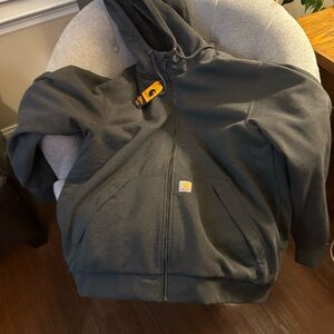 Carhartt Dark Gray Rain Defender Jacket